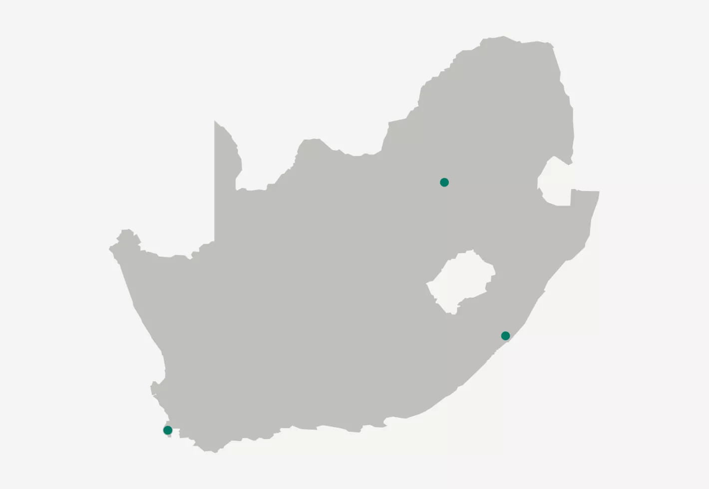 Our presence in South Africa